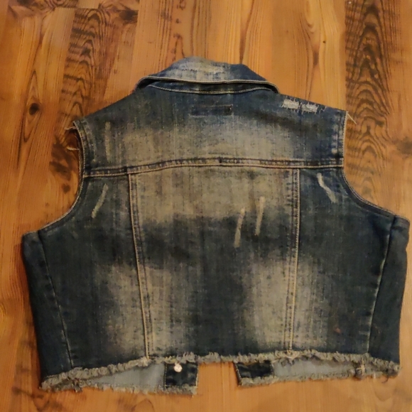 Distressed Jean Jacket - Picture 2 of 3